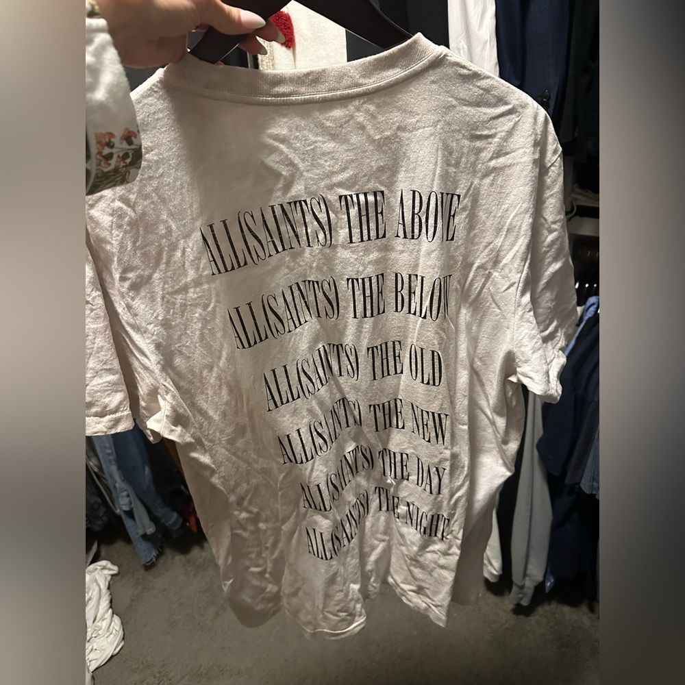 Men’s all saints t shirt